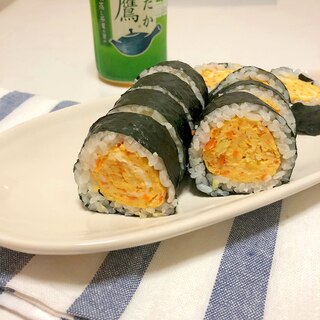 たまご焼き入り 海苔巻き ♪